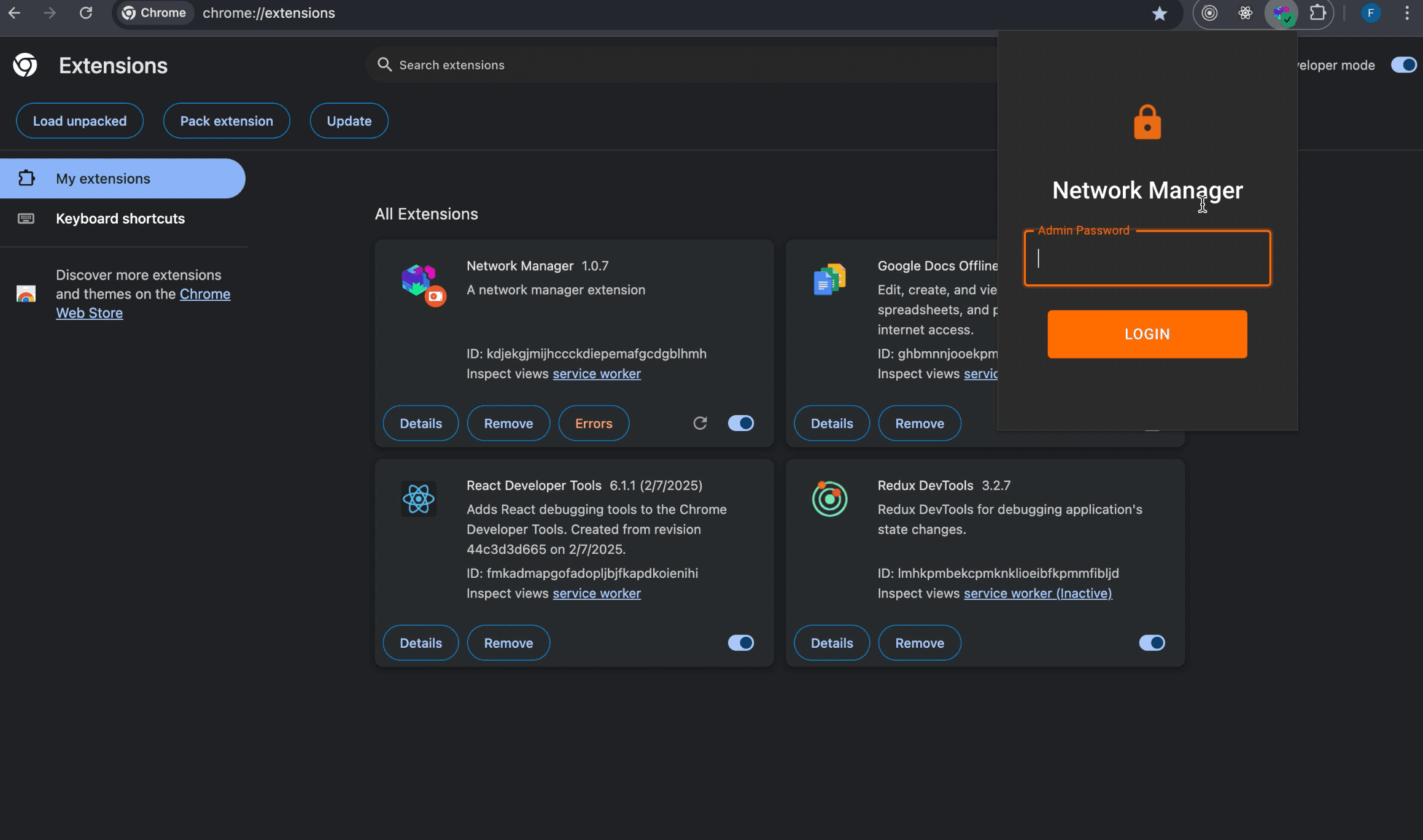 Network Manager cover